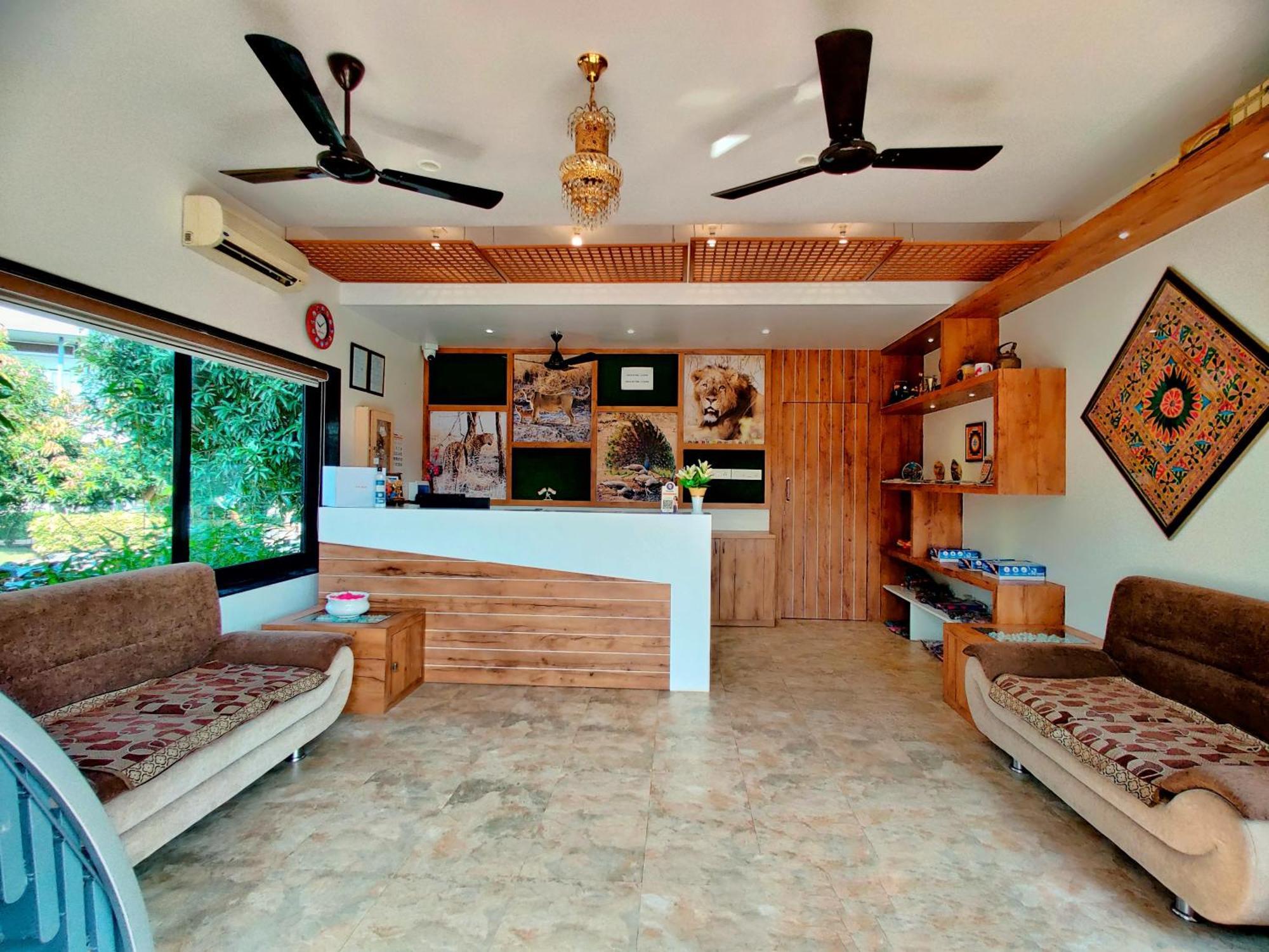 Lion Signature Family Resort Sasan Gir Bagian luar foto